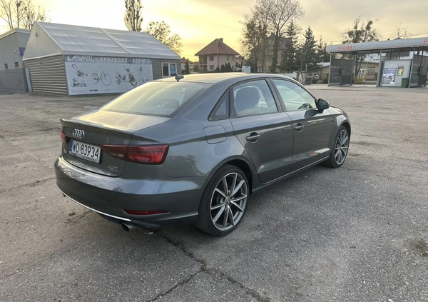Audi A3 cena 76800 przebieg: 91232, rok produkcji 2017 z Ostrołęka małe 781